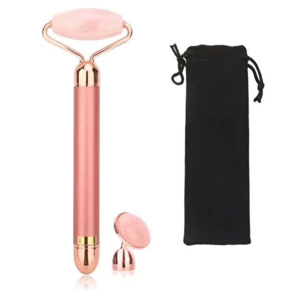 Electric 2 in 1 Jade Roller Facial Massager