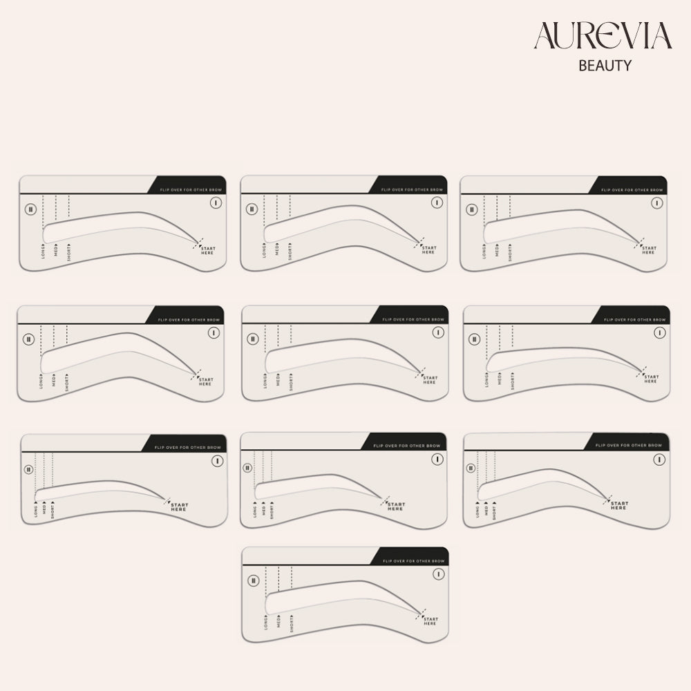 Kit de tampons à sourcils - Redonnez vie à votre sourcils